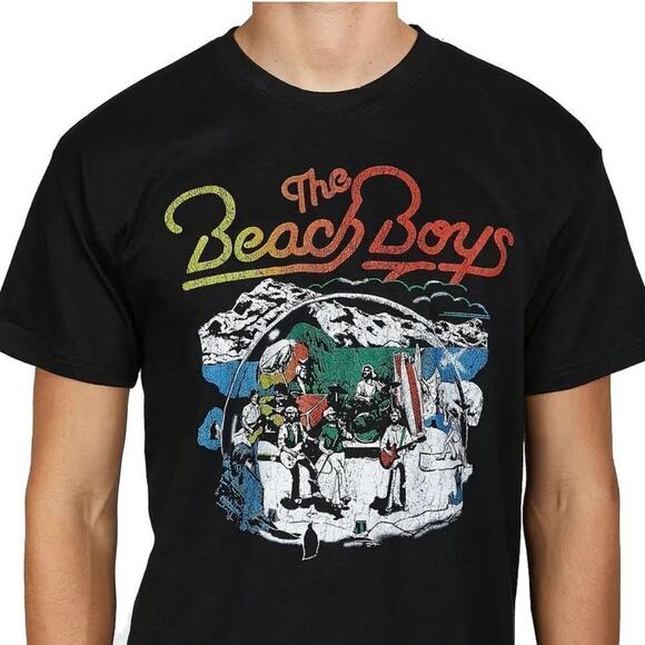 The Beach Boys Men's Live Drawing T-Shirt, Unisex Size Medium - Picture 3 of 5